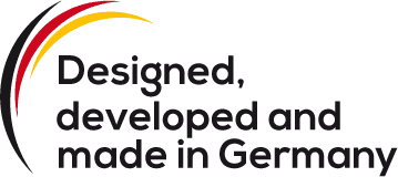Designed, developed and made in Germany
